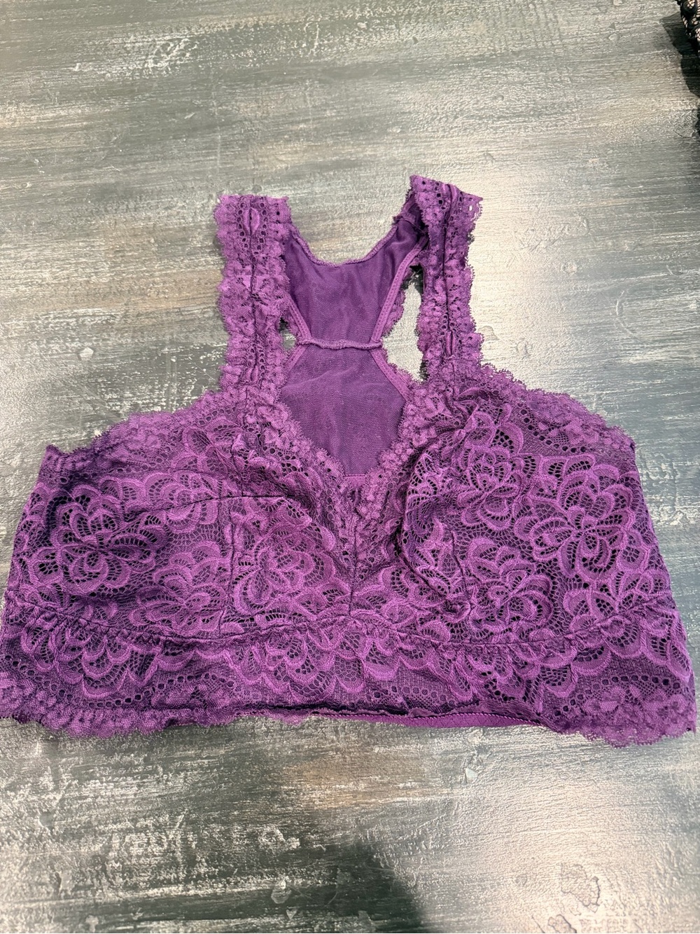 Torrid Unlined Lace Racerback Bralette